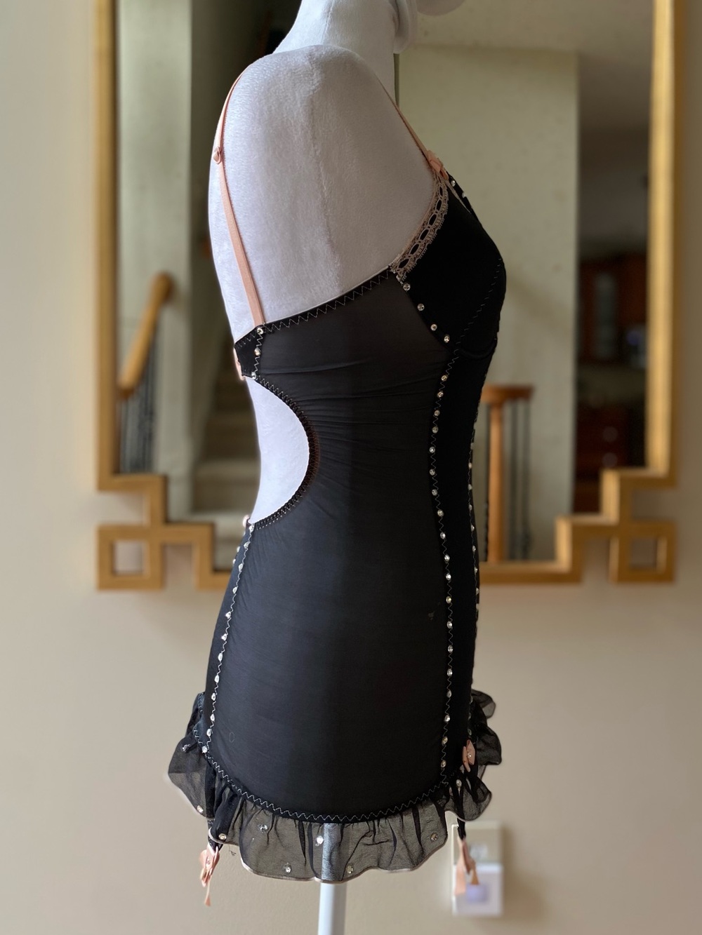 Victoria's Secret Vintage Y2K  "Sexy Little Things" garter slip Bustier 34B - Picture 2 of 15